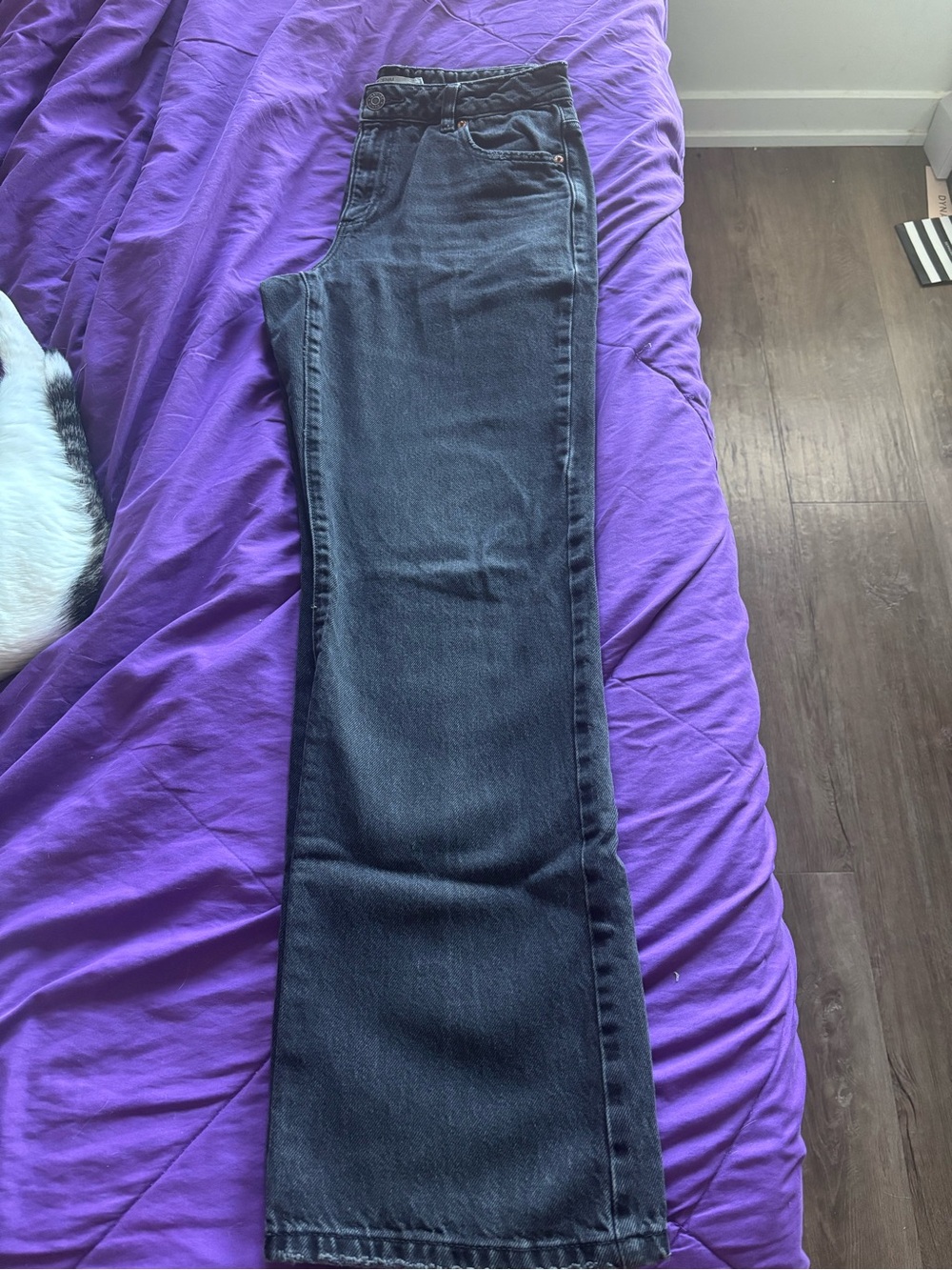 Garage Women's Black Straight Leg Jeans